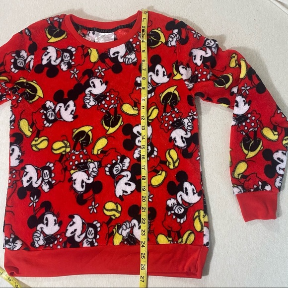 Disney Store Minnie Mouse Fuzzy Fleece PJ Set L - Picture 5 of 11